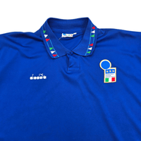 1992/93 Italy Home Football Shirt (L) Diadora - Football Finery - FF304501