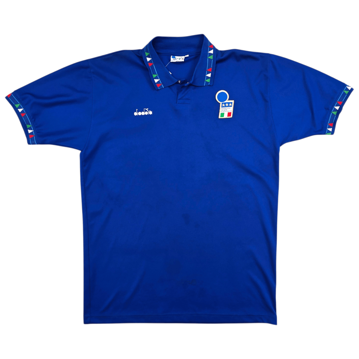 1992/93 Italy Home Football Shirt (L) Diadora - Football Finery - FF304501