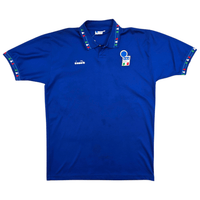 1992/93 Italy Home Football Shirt (L) Diadora - Football Finery - FF304501