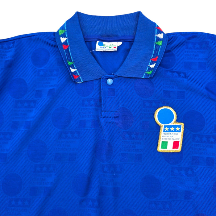 1992/93 Italy Home Football Shirt (XL) Diadora - Football Finery - FF307670