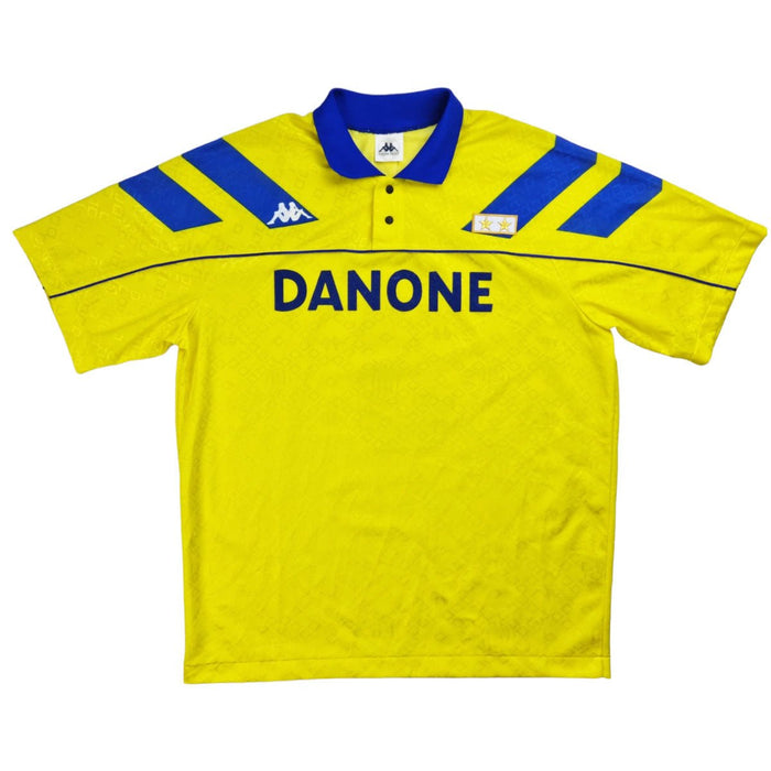 1992/93 Juventus Away Football Shirt (L) Kappa #3 - Football Finery - FF202638
