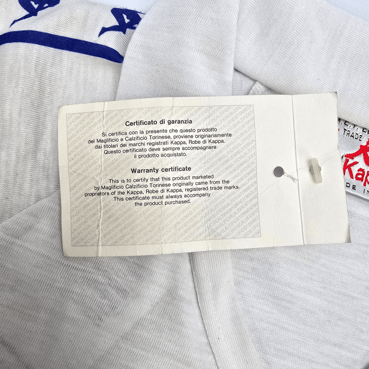 1992/93 Juventus Training Top (L) Kappa (BNWTs) - Football Finery - FF302266