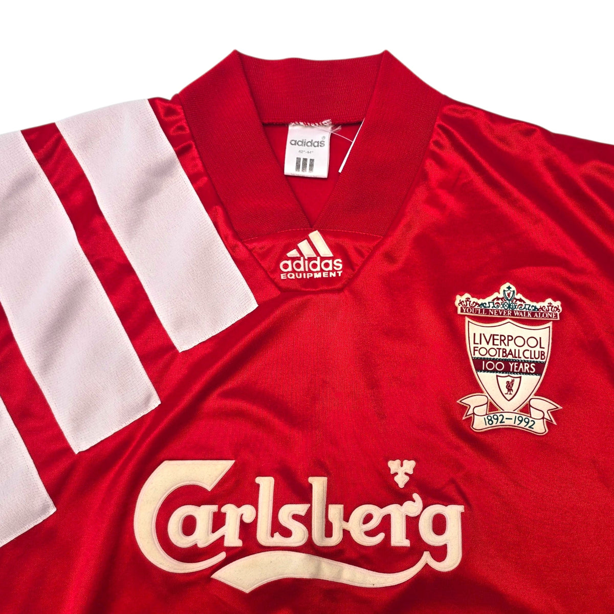 1992/93 Liverpool Home Football Shirt (L) Adidas - Football Finery - FF306910