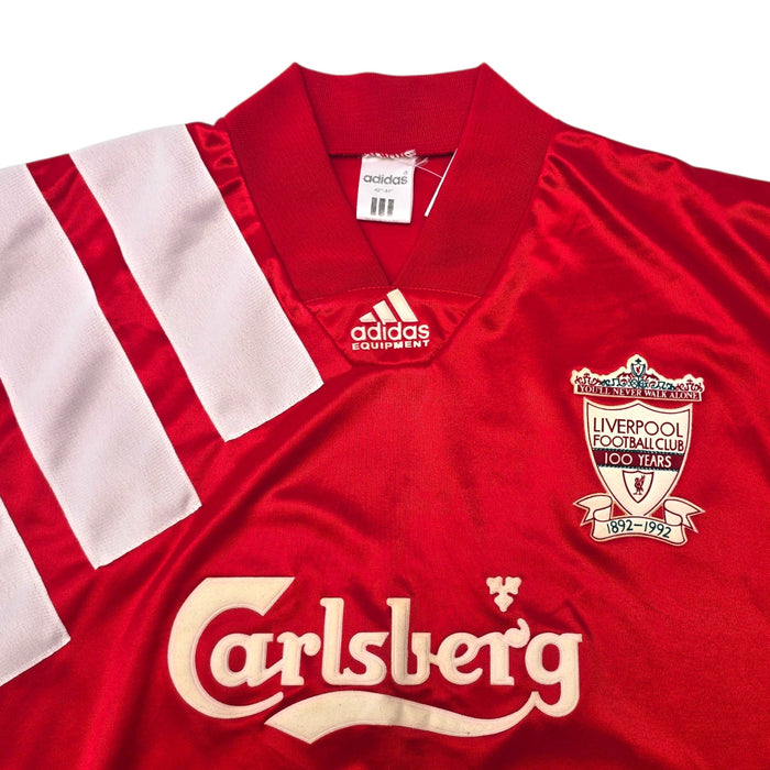 1992/93 Liverpool Home Football Shirt (L) Adidas - Football Finery - FF306910