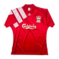 1992/93 Liverpool Home Football Shirt (L) Adidas - Football Finery - FF306910