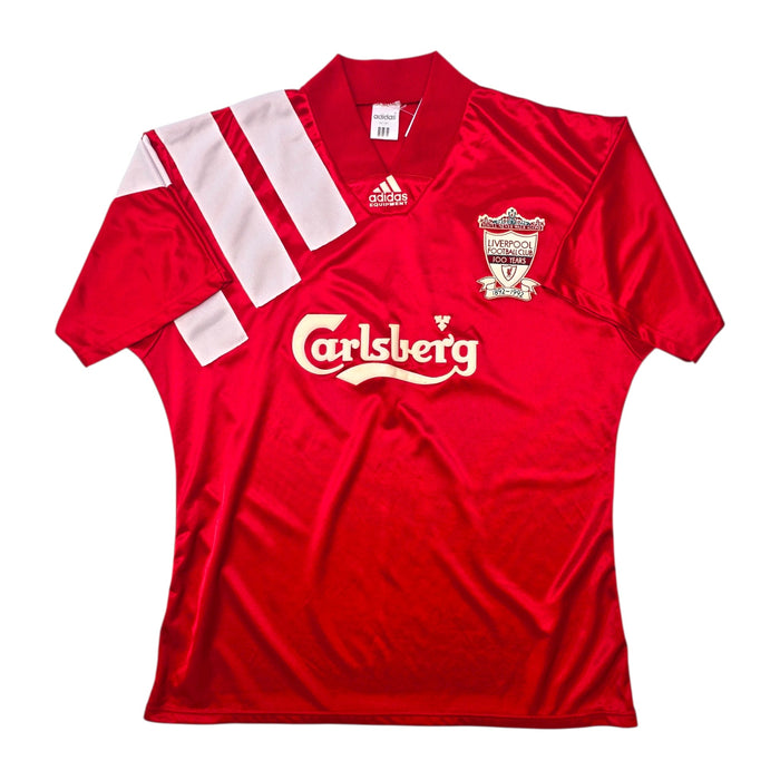 1992/93 Liverpool Home Football Shirt (L) Adidas - Football Finery - FF306910