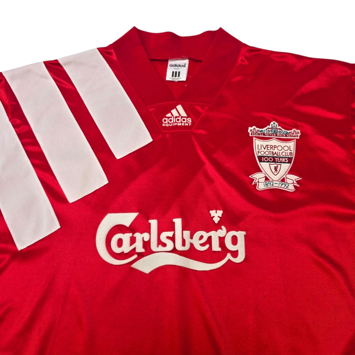1992/93 Liverpool Home Football Shirt (XL) Adidas - Football Finery - FF305466