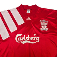1992/93 Liverpool Home Football Shirt (XL) Adidas - Football Finery - FF305466