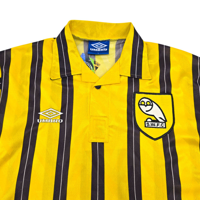 1992/93 Sheffield Wednesday Away Football Shirt (L) Umbro - Football Finery - FF307335