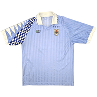 1992/93 Uruguay Home Football Shirt (XL) Ennerre - Football Finery - FF300114