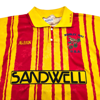 1992/93 West Bromwich Albion Away Football Shirt (L) Albion Collection - Football Finery - FF304213