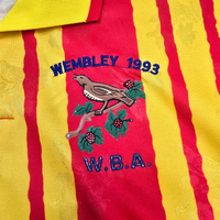 1992/93 West Bromwich Albion Away Football Shirt (L) Albion Collection - Football Finery - FF304213