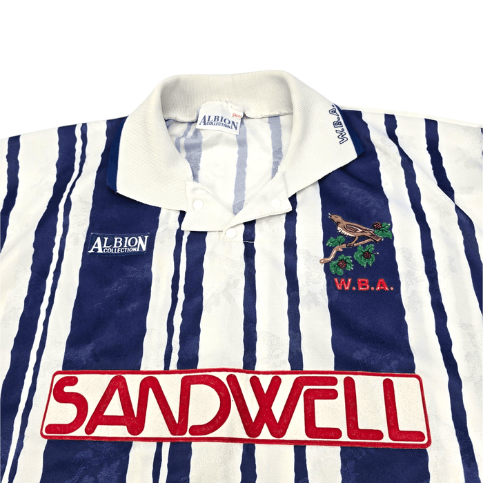 1992/93 West Bromwich Albion Home Football Shirt (2XL) Albion Collection - Football Finery - FF300463