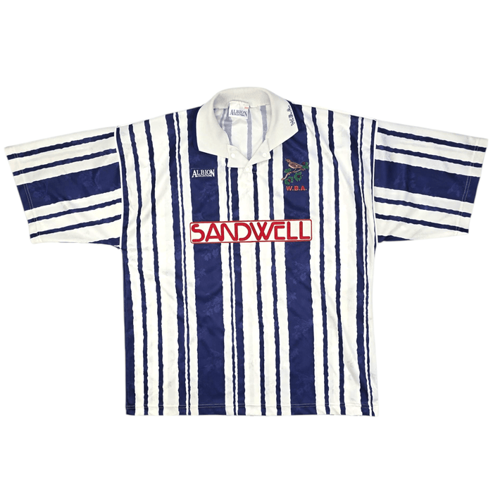 1992/93 West Bromwich Albion Home Football Shirt (2XL) Albion Collection - Football Finery - FF300463