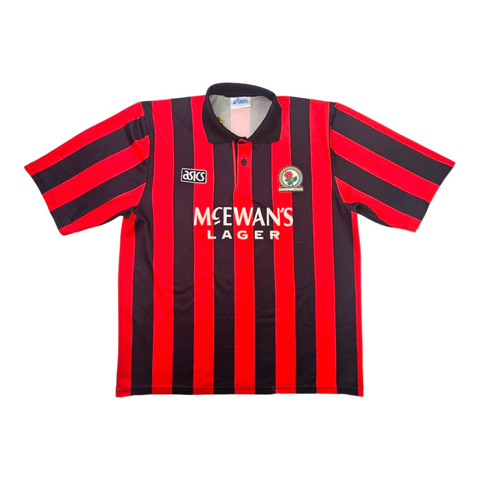 1992/94 Blackburn Rovers Away Football Shirt (L) Asics - Football Finery - FF203352