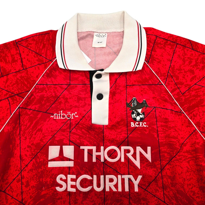 1992/94 Bristol City Home Football Shirt (M) Nibor - Football Finery - FF307941