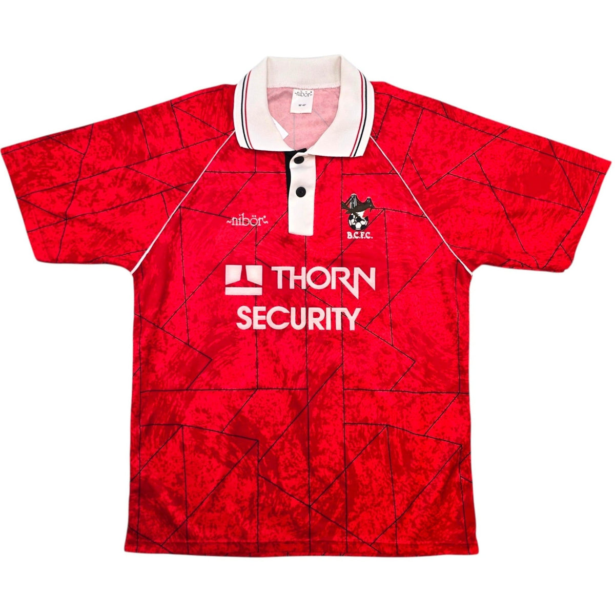 1992/94 Bristol City Home Football Shirt (M) Nibor - Football Finery - FF307941