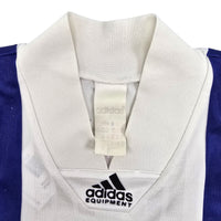 1992/94 France Away Football Shirt (S) Adidas 18 Cantona - Football Finery - FF307648
