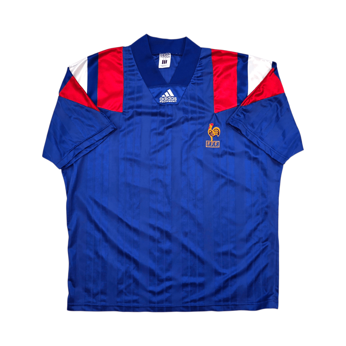 1992/94 France Home Football Shirt (XL) Adidas - Football Finery - FF304438