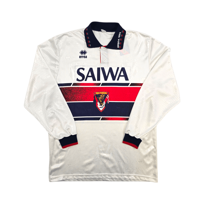 1992/94 Genoa Away Football Shirt (L) Errea - Football Finery - FF304055