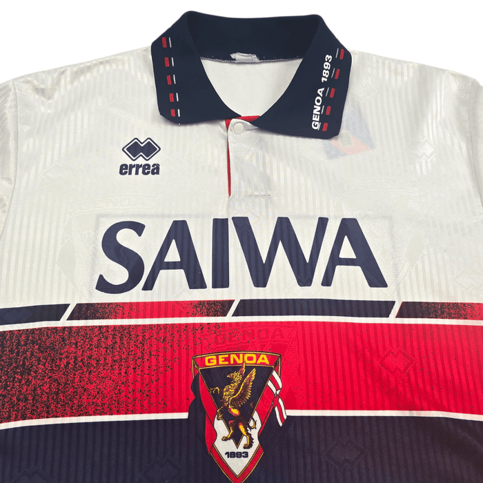 1992/94 Genoa Away Football Shirt (L) Errea - Football Finery - FF304055
