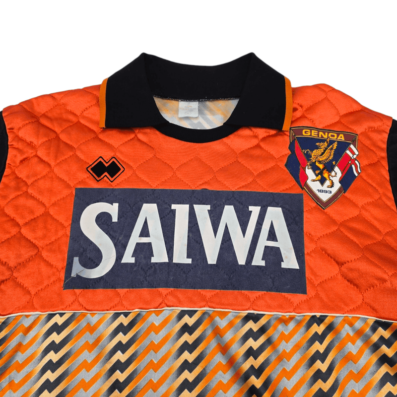 1992/94 Genoa Goal Keeper Football Shirt (XL) Errea #12 - Football Finery - FF301007
