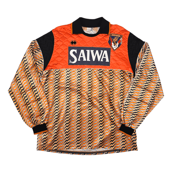 1992/94 Genoa Goal Keeper Football Shirt (XL) Errea #12 - Football Finery - FF301007