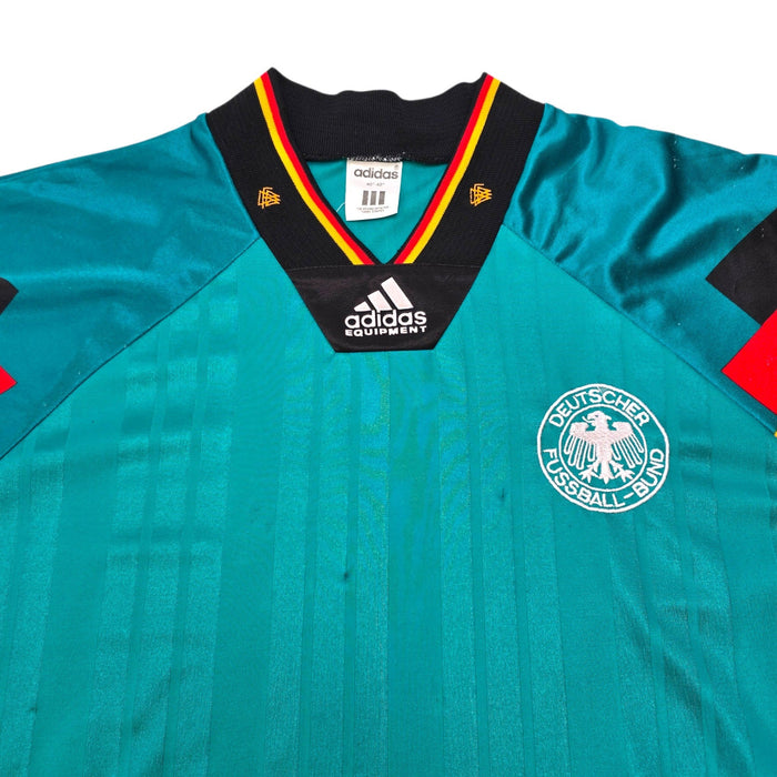 1992/94 Germany Away Football Shirt (L) Adidas - Football Finery - FF306599