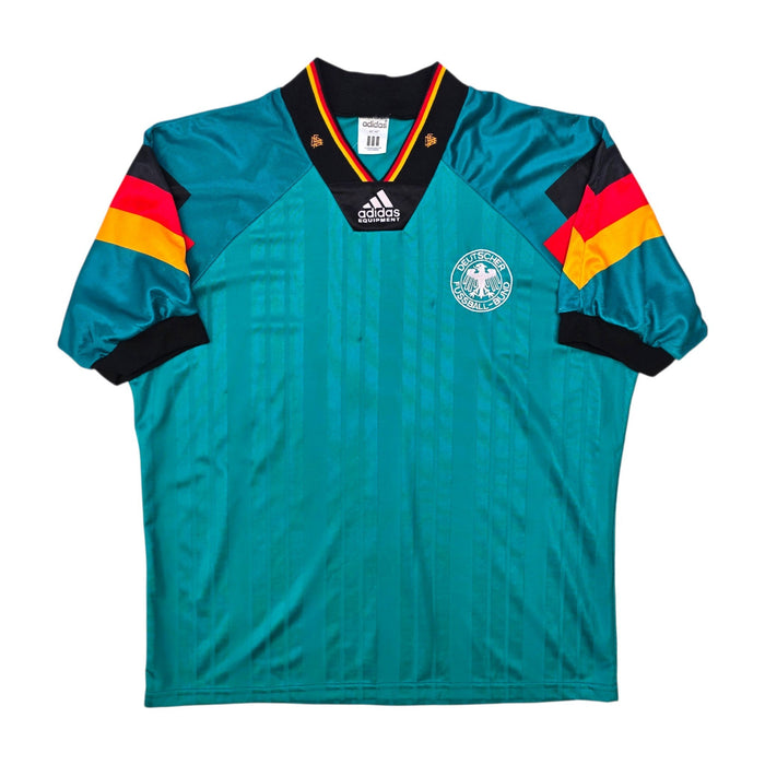 1992/94 Germany Away Football Shirt (L) Adidas - Football Finery - FF306599