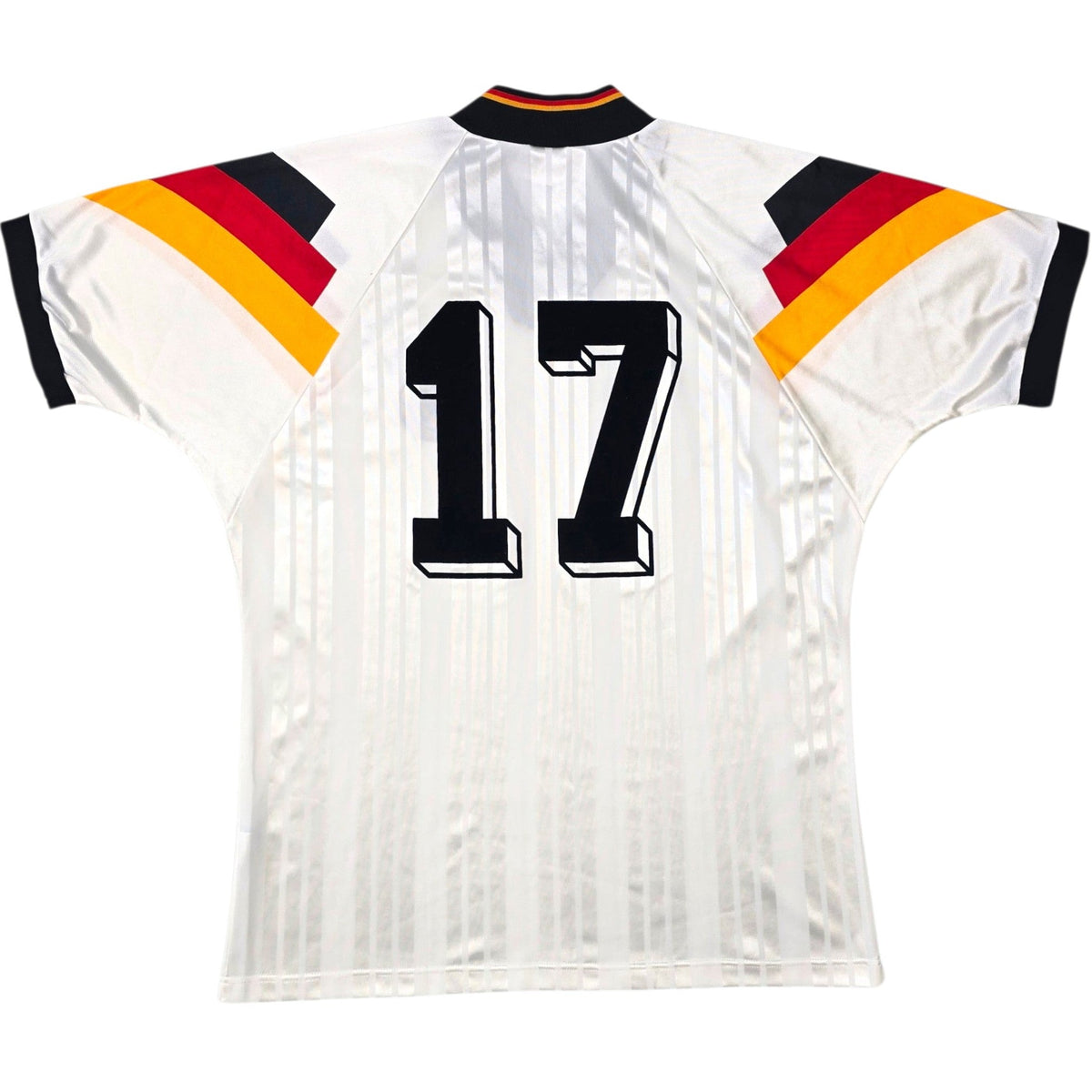 1992/94 Germany Home Football Shirt (L) Adidas #17 (Effenberg) - Football Finery - FF307076