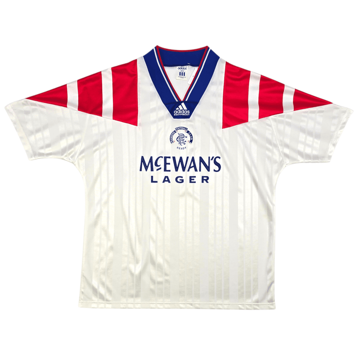 1992/94 Glasgow Rangers Away Football Shirt (L) Adidas - Football Finery - FF303089