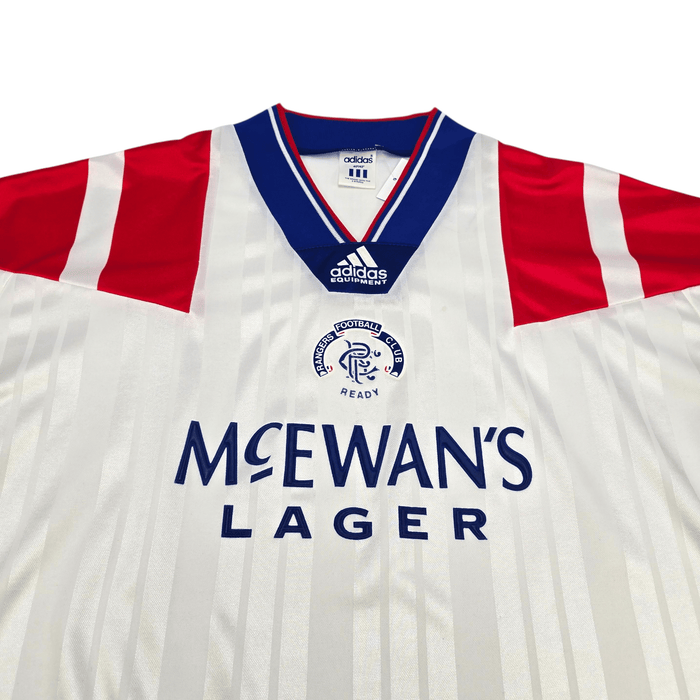 1992/94 Glasgow Rangers Away Football Shirt (L) Adidas - Football Finery - FF303089