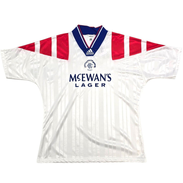 1992/94 Glasgow Rangers Away Football Shirt (L) Adidas - Football Finery - FF305851