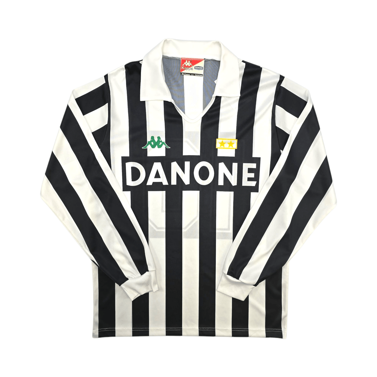 1992/94 Juventus Home Football Shirt (L) Kappa 10 (Baggio) - Football Finery - FF300072