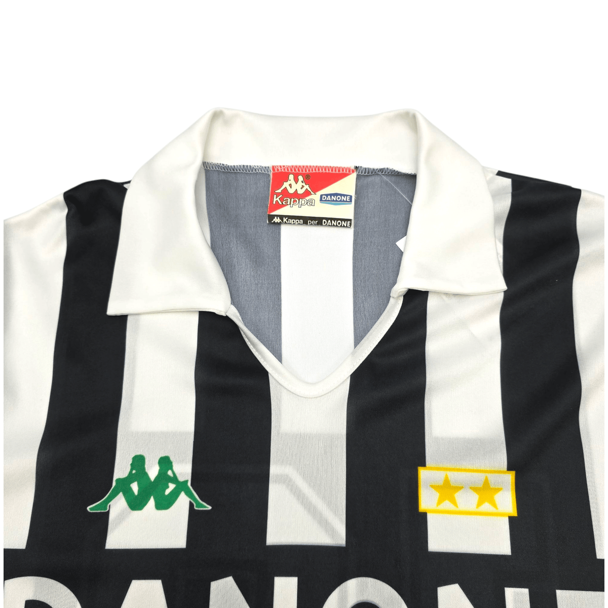 1992/94 Juventus Home Football Shirt (L) Kappa 10 (Baggio) - Football Finery - FF300072