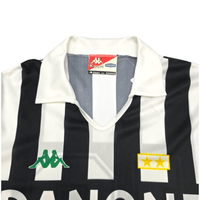 1992/94 Juventus Home Football Shirt (L) Kappa 10 (Baggio) - Football Finery - FF300072