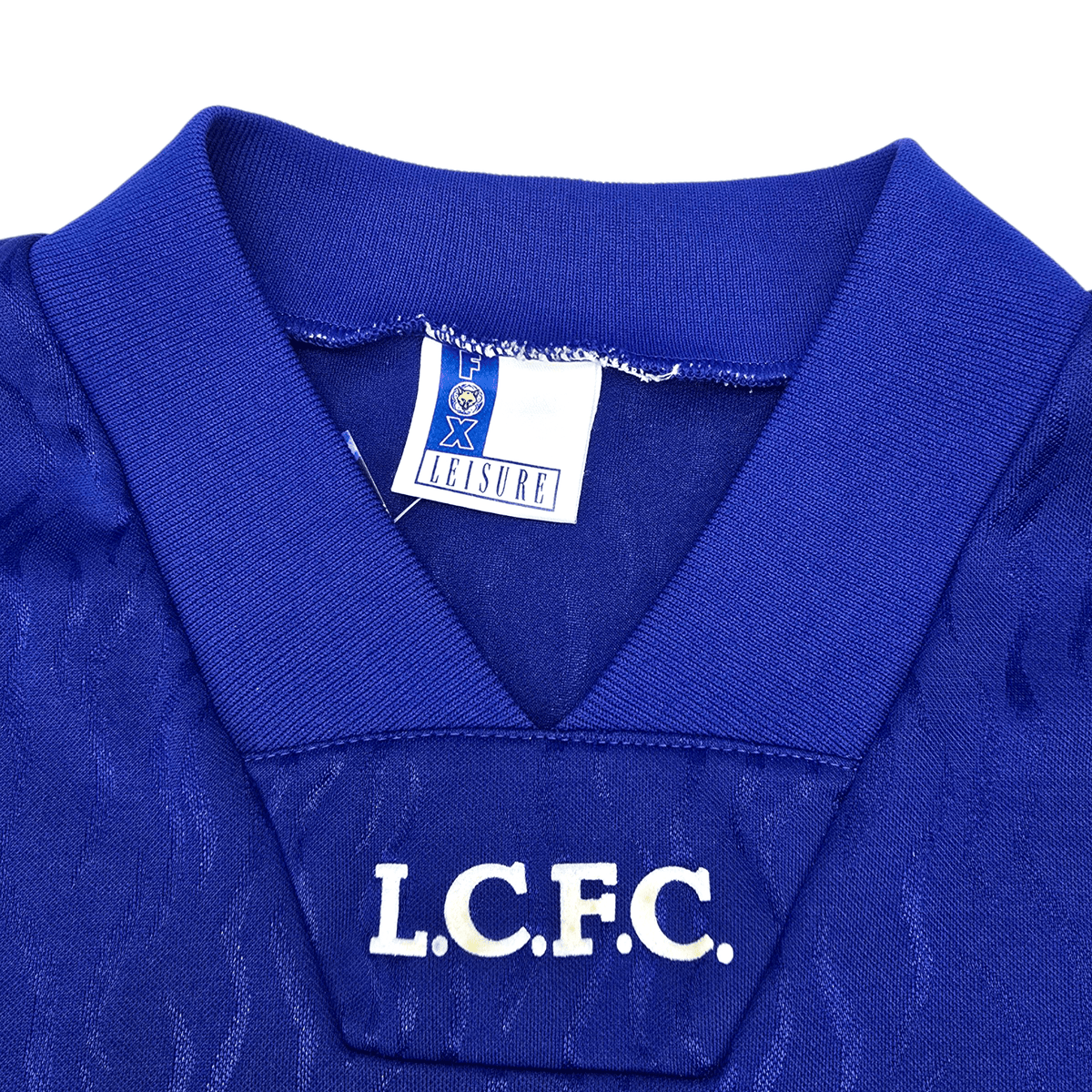 1992/94 Leicester City Home Football Shirt (XL) Fox Leisure - Football Finery - FF301943