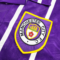 1992/94 Manchester City Away Football Shirt (L) Umbro - Football Finery - FF300175
