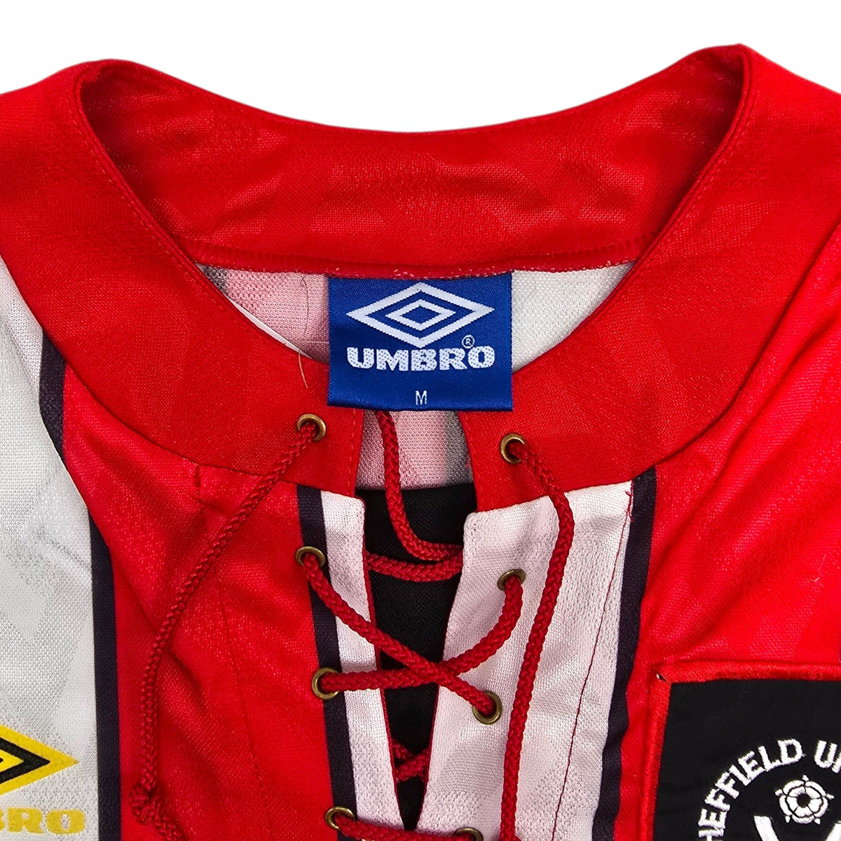 1992/94 Sheffield United Home Football Shirt (M) Umbro - Football Finery - FF304857