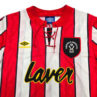 1992/94 Sheffield United Home Football Shirt (M) Umbro - Football Finery - FF304857