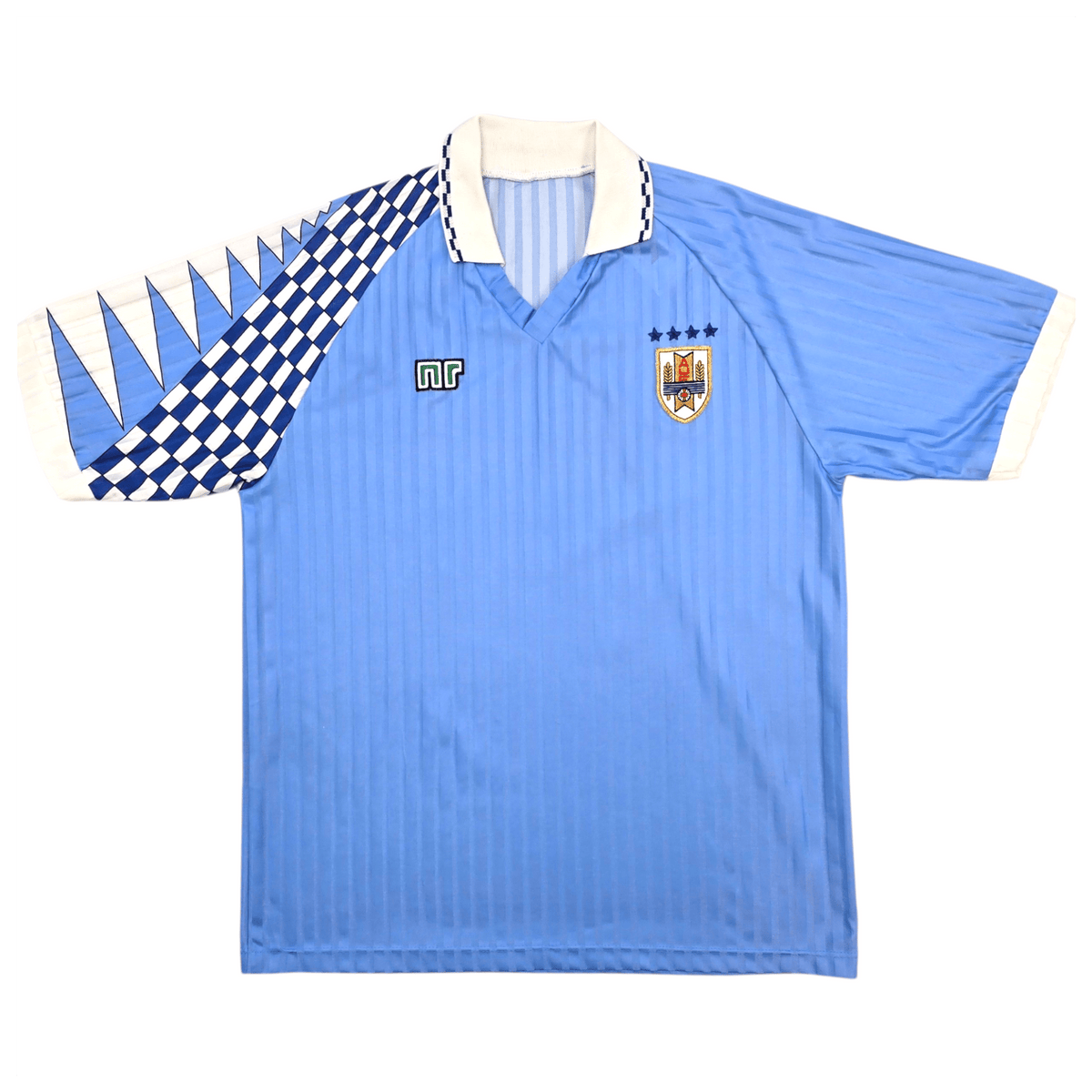 1992/94 Uruguay Home Football Shirt (XL) Ennerre - Football Finery - FF305388