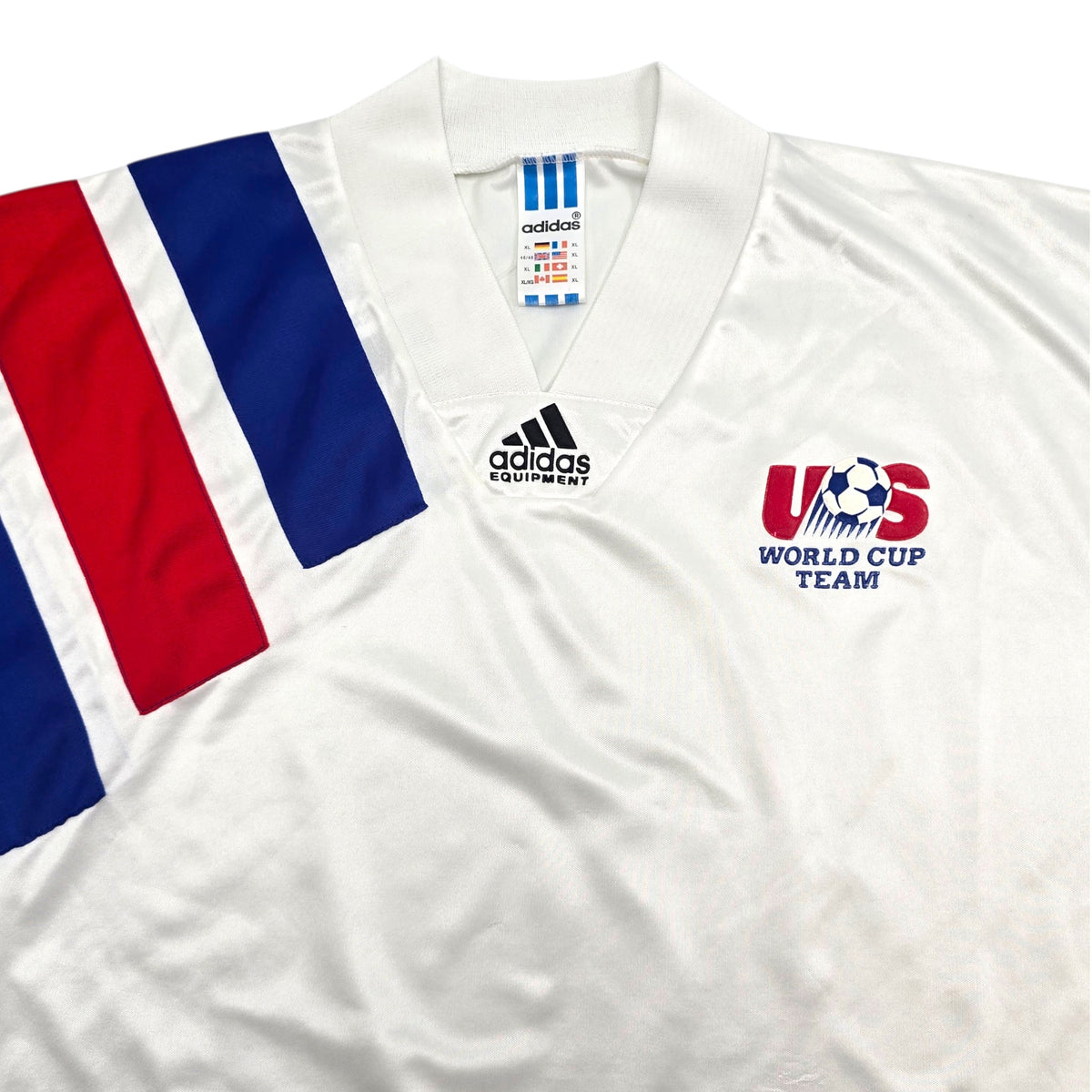 1992/94 USA Home Football Shirt (XL) Adidas - Football Finery - FF306344