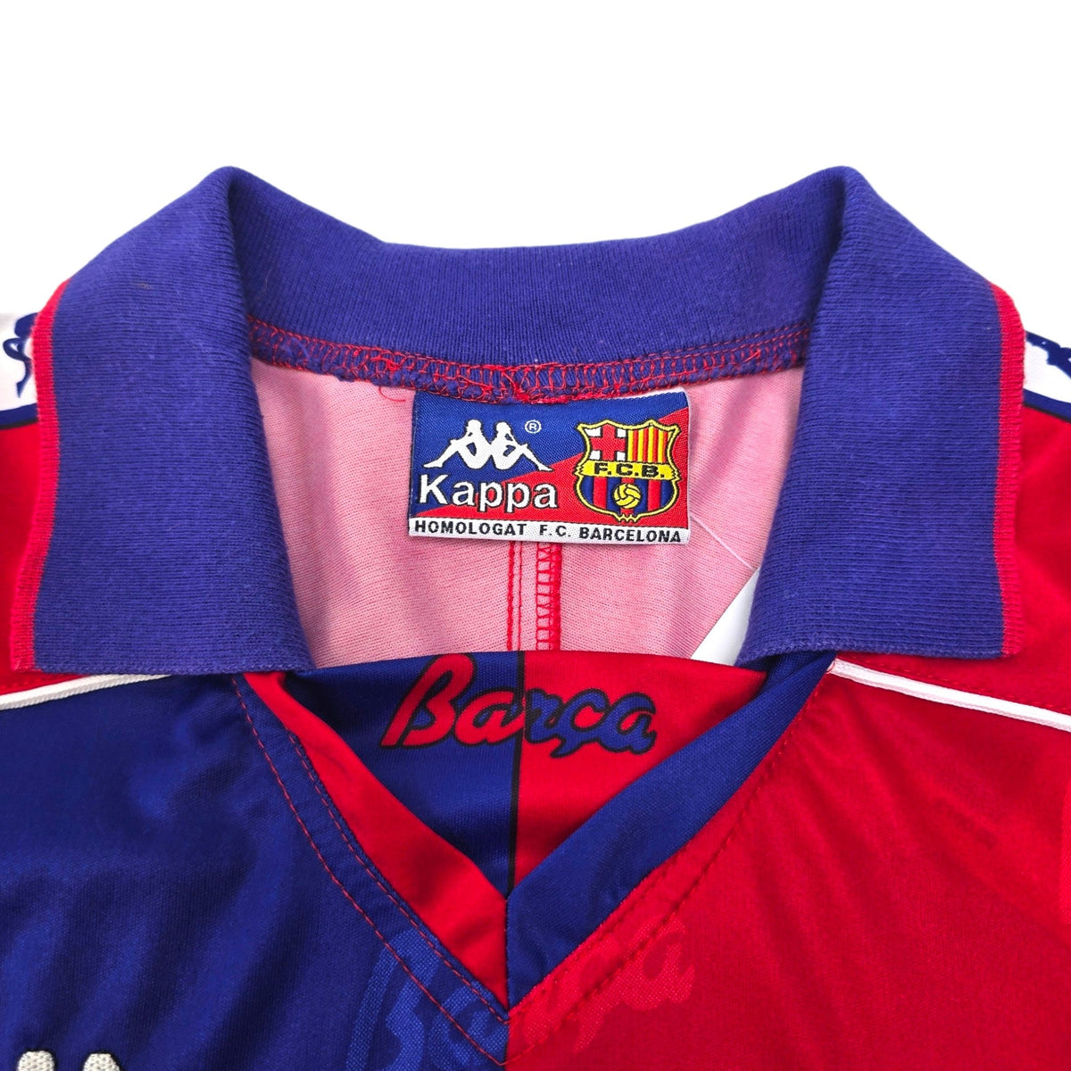 1992/95 Barcelona Home Football Shirt (XL) Kappa - Football Finery - FF307896