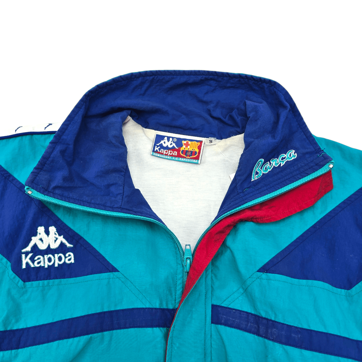 1992/95 Barcelona Jacket (S) Kappa - Football Finery - FF300192