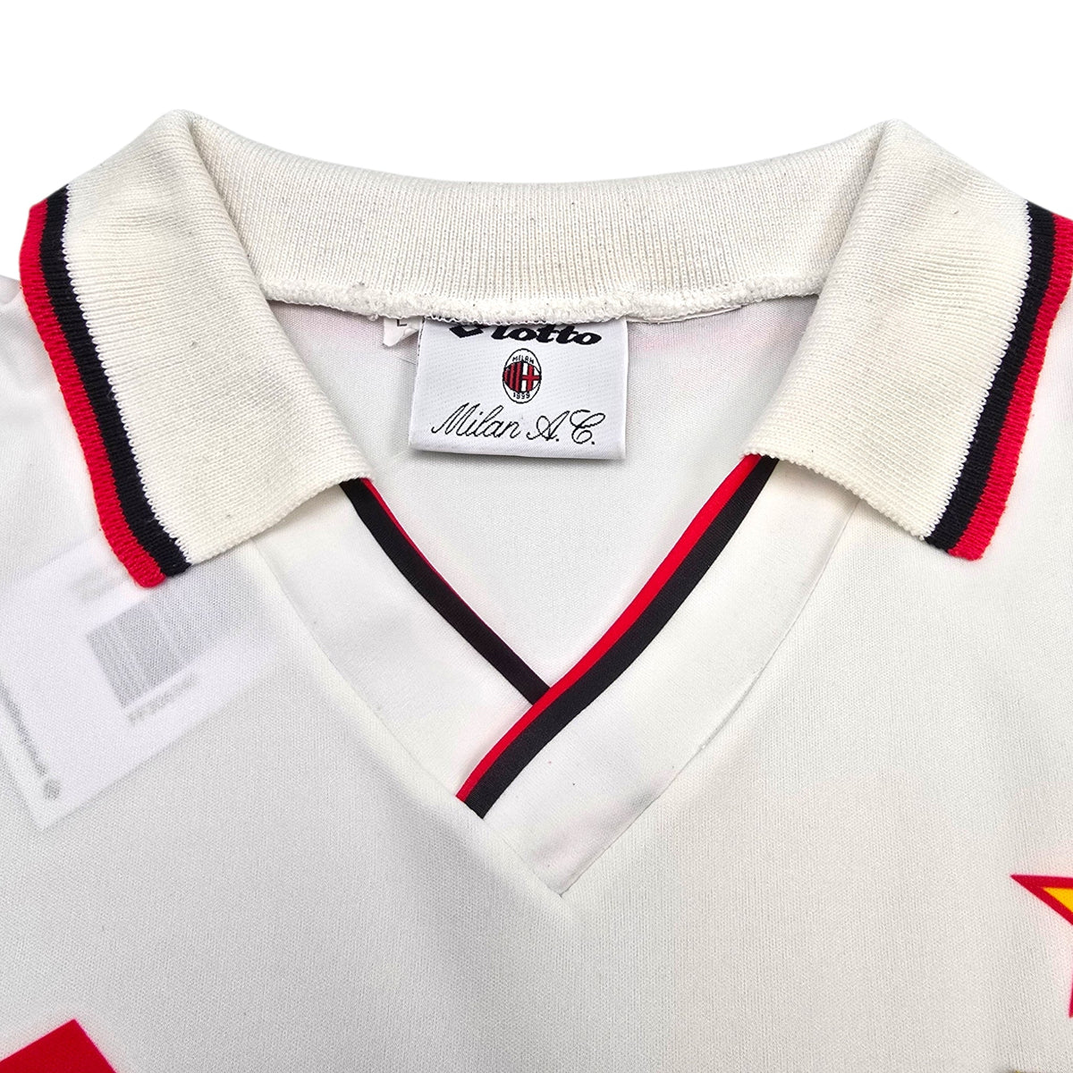 1993/94 AC Milan Away Football Shirt (L) Lotto - Football Finery - FF306348