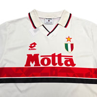 1993/94 AC Milan Away Football Shirt (L) Lotto - Football Finery - FF306348