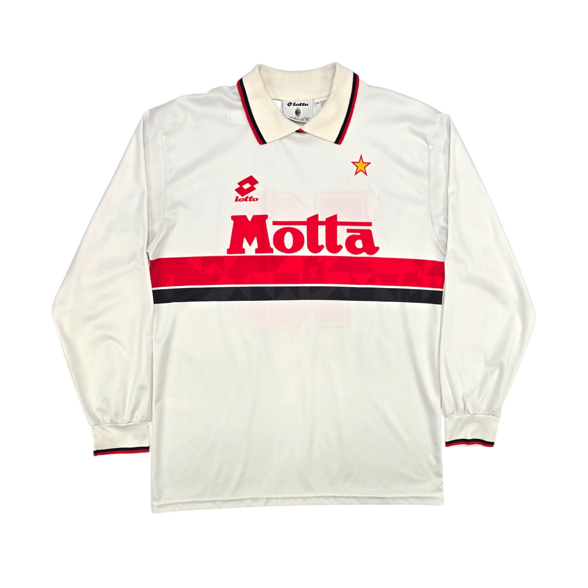 1993/94 AC Milan Away Football Shirt (M) Lotto 10 (Savicevic) - Football Finery - FF301192