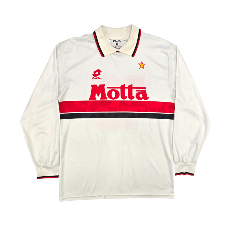1993/94 AC Milan Away Football Shirt (M) Lotto 10 (Savicevic) - Football Finery - FF301192