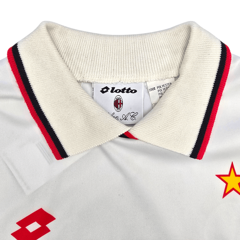 1993/94 AC Milan Away Football Shirt (M) Lotto 10 (Savicevic) - Football Finery - FF301192