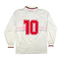 1993/94 AC Milan Away Football Shirt (M) Lotto 10 (Savicevic) - Football Finery - FF301192
